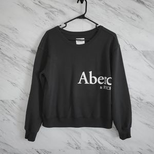 Abercrombie Soft AF boyfriend crewneck sweatshirt
